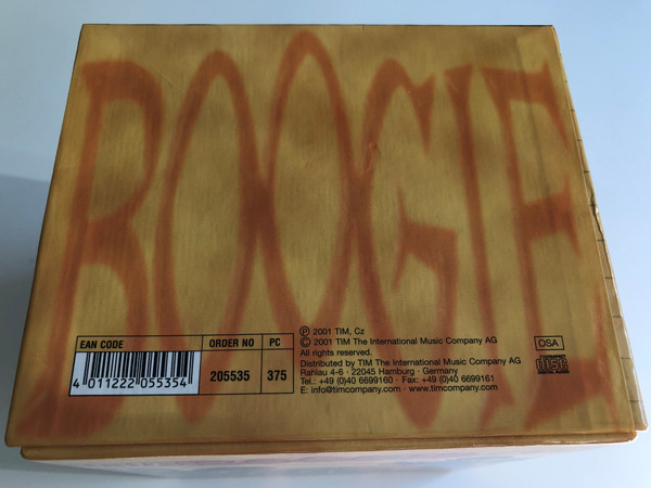The Boogie Box / 300 Boogie Smashes / 15 CD-Box / 300 Tracks, Each Track Includes The Word Boogie Or Boogie Woogie / Tim Cz 15x Audio CD, Box Set 2001 / 205535-375