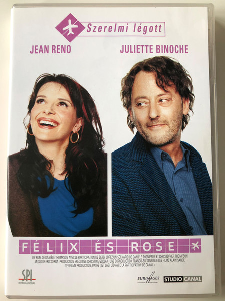 Jet Lag DVD 2002 Félix és Rose (Décalage Horaire) / Directed by Danièle Thompson / Starring: Jean Reno, Juliette Binoche (5999544150164)