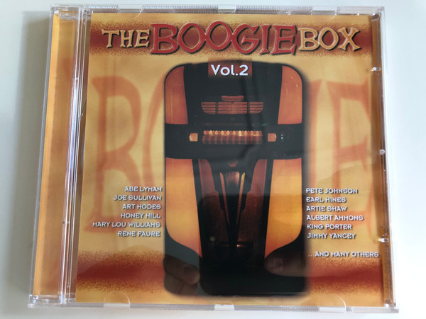 The Boogie Box Vol. 2 / Abe Lyman, Joe Sullivan, Art Hodes, Honey Hill, Mary Lou Williams, Rene Faure, Pete Johnson, Earl Hines,Artie Shaw, Albert Ammons, King Porter, Jimmy Yancey, and many more / Tim Cz ‎Audio CD 2001 / 205537-202