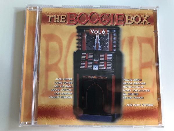 The Boogie Box Vol. 6 / Jack McVea, Luke Jones, Len Mc Call, Louis Jordan, Joe Liggins, Woody Herman, Willie Dixon, Hadda Brooks, Martha Davis, Ivory Joe Hunter, Al Dexter, Eddie Vinson, and many others / Tim Cz ‎Audio CD 2001 / 205541-202