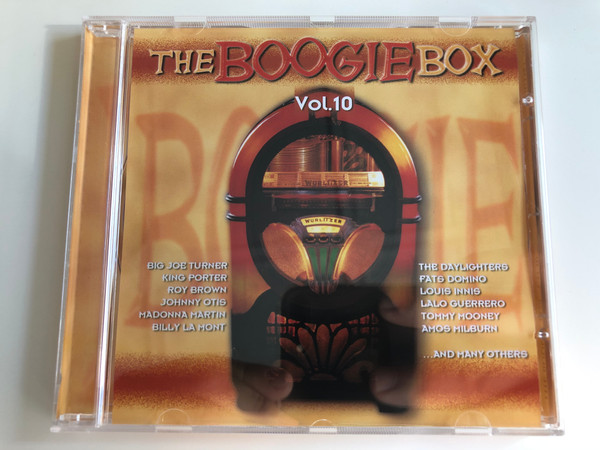 The Boogie Box Vol. 10 / Big Joe Turner, King Porter, Roy Brown, Johnny Otis, Madonna Martin, Billy La Mont, The Daylighters, Fats Domino, Louis Innis, Lalo Guerrero, Tommy Mooney, Amos Milburn, and many others / Tim Cz ‎Audio CD 2001 / 205545-202