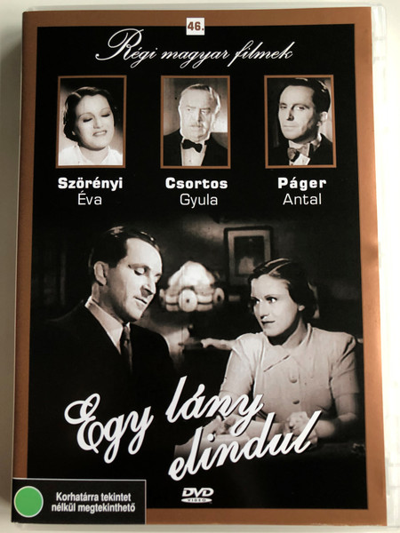 Egy lány elindul DVD 1937 / Directed by Székely István / Szereplők: Szörényi Éva, Csortos Gyula, Páger Antal, Mezey Mária / Régi magyar filmek 46. (5999882685458)