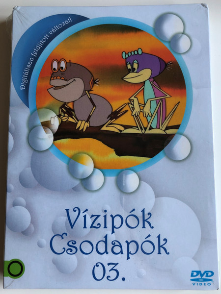 Vízipók-csodapók 3. sorozat DVD 1980 / Directed by Szabó Szabolcs, Szombati Szabó Csaba / Written by Bálint Ágnes - Kertész György / Hungarian Classic Cartoon / 13 Episodes on disc (5996514050844)