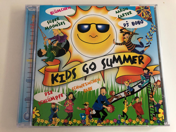 Kids Go Summer / Blumchen, Super Moonies, Aaron Carter, Dj Bobo, Die Schlumpfe, Schweinchen Babe / Edel Audio CD 1999 / 0047352ERE