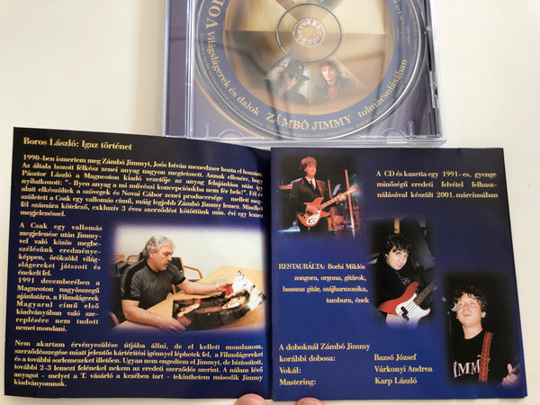 Volt Egyszer 4 Oktáv / Vilagslagerek es dalok Zámbó Jimmy, tolmacsolasaban Soha nem hallott felvetelek / Magneoton ‎Audio CD / MAG 12-2