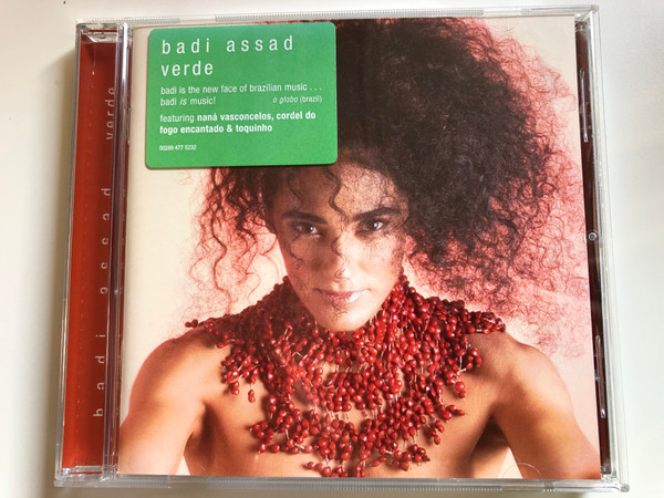 Badi Assad ‎– Verde / Featuring: nana vasconcelos, cordel do fogo encantado & toquinho / Edge Music ‎Audio CD 2004 / 00289 477 5232