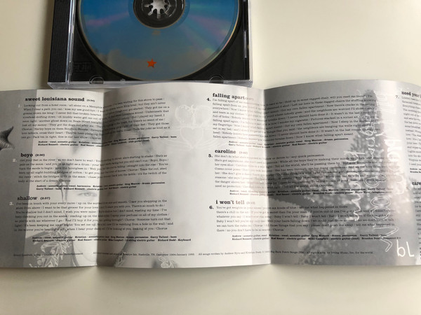Billy Pilgrim ‎– Bloom / Atlantic ‎Audio CD 1995 / 7567-82751-2