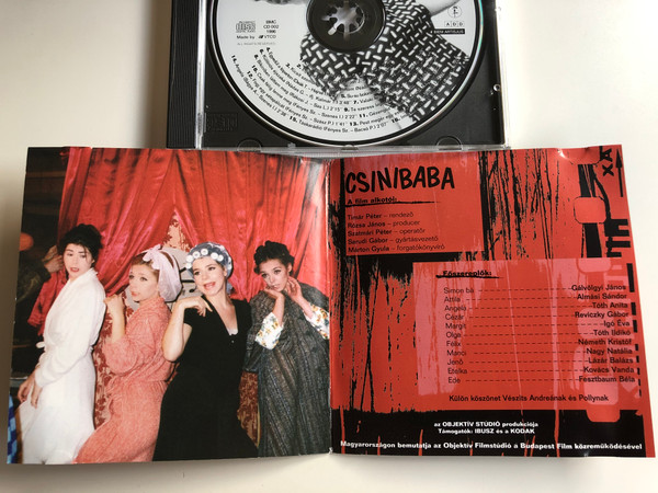 Csinibaba / Az Objektiv Filmstudio filmje / Bouvard & Pécuchet Records ‎Audio CD 1996 / BMC CD 002