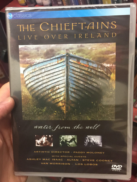 The Chieftains - Live Over Ireland DVD Water from the well / Bean An Fhir Rua, The Galician Set ,Dusty Miller, Guadalupe, The Donegal set / Eagle Rock Entertainment / EV Classics (5036369801397)