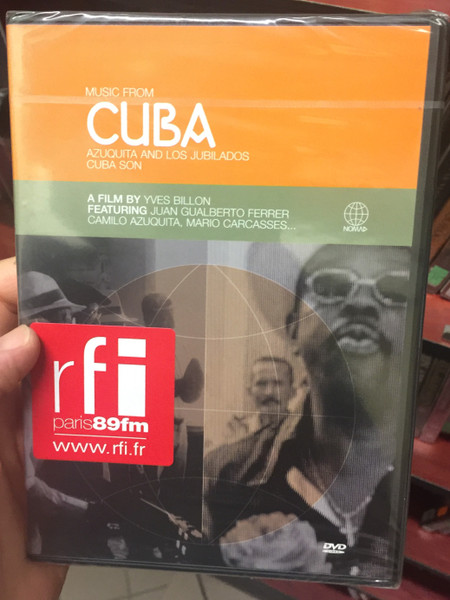 Music from Cuba DVD 2001 Azuquita and Los Jubilados Cuba son / A film by Yves Billon / Featuring Juan Gualberto Ferrer, Camilo, Azuquita, Mario Carcasses / Musique de Cuba (602498005194)