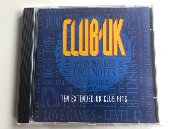 Club UK - Ten Extended UK Club Hits / Old Gold Audio CD 1990 / OG 3801