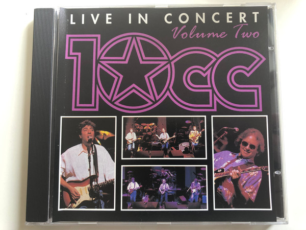 Live In Concert - Volume Two - 10cc ‎/ Tring ‎Audio CD 1993 / JHD138