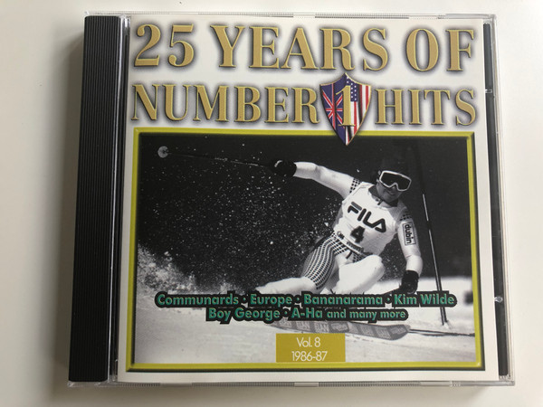 25 Years Of Number 1 Hits - Vol. 8 (1986-87) / Connoisseur Collection ‎Audio CD 1996 / WONE CD 08