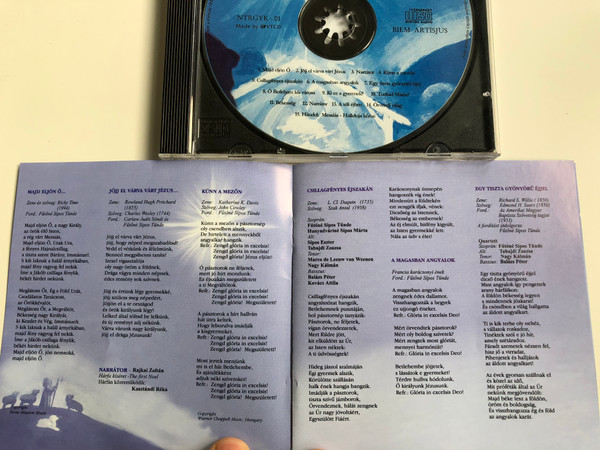 Békesség - A Nagyvárad Téri Református Gyülekezet Kórusanak Karacsonyi valogatas/ Ébredés Alapítvány ‎Audio CD 2003 / NTRGYK-01