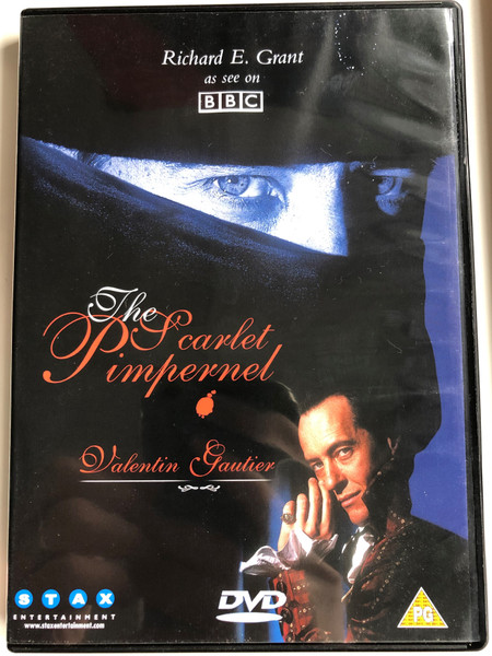 The Scarlet Pimpernel DVD 1998 Valentin Gautier / Directed by Patrick Lau / Starring: Richard E. Grant, Elizabeth McGovern, Martin Shaw (5055019500718)