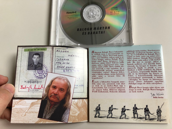 Bakanóták - Balogh Márton És Barátai ‎/ Yellow Records Audio CD 2000 / YRCD 2000-01