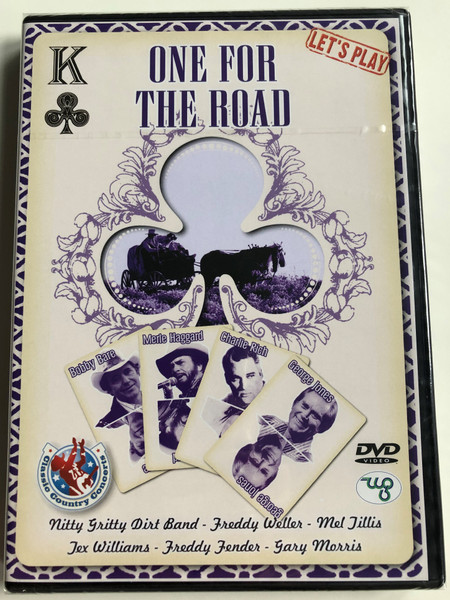 One for the road DVD 2006 Bobby Bare, Merle Haggard, Charlie Rich, George Jones / Nitty Gritty Dirt Band, Freddy Weller, Jex Williams / 21 concert tracks recorded live / CCCDVD010 / Weton-Wesgram (8717423025436)