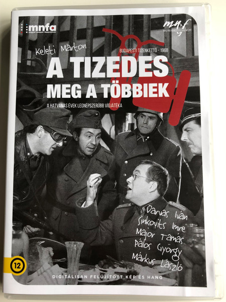 A tizedes meg a többiek (The Corporal and the others) DVD 1965 / Budapesti tizenkettő 1968 / Directed by Keleti Márton / Starring: Sinkovits Imre, Darvas Iván, Major Tamás (5999887816062)