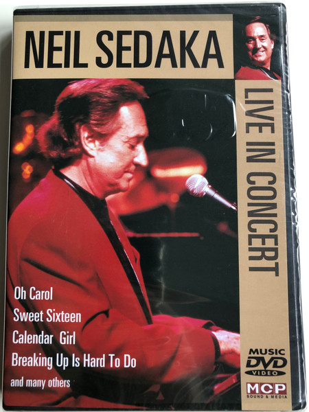 Neil Sedaka - Live in Concert DVD Oh Carol, Sweet Sixteen, Calendar Girl / MCP sound & media (9002986612414)