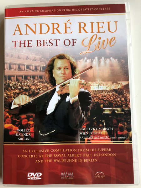 André Rieu - The Best of LIVE DVD An Exclusive Compilation from his Superb Concerts / Directed by Jean - Philippe Rieu / Bolero, Kalinka, Sirtaki, Radetzky Marsch (5029365882729)