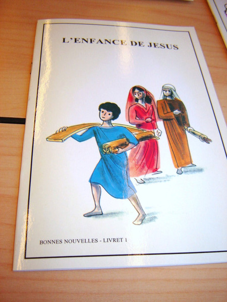 French Children's Bible Story Book about JESUS VOLUME 1 / Francais Bonnes