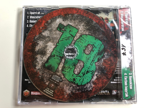Titkolt Ellenállás ‎– 18 / maxi CD / Titkolt Records Audio CD 2011 / TR 008
