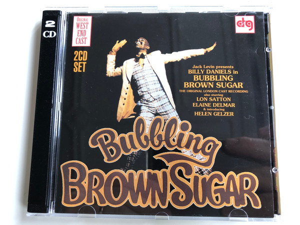 Bubbling Brown Sugar / Jack Levin presents Billy Daniels in Bubbling Brown Sugar, The Original London Cast Recording, also starring Lon Satton, Elaine Delmar & introducing Helen Gelzer / DRG Records ‎2x Audio CD / 13106