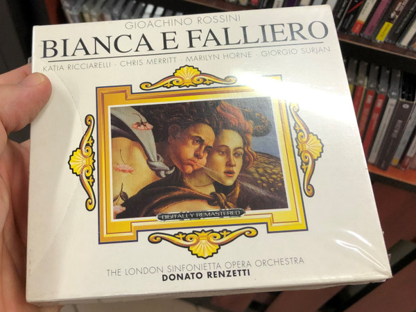 Gioachino Rossini - Bianca E Falliero 3x Audio CD / The London Sinfonietta Opera Orchestra / Conducted by Donato Renzetti / Katia Ricciarelli, Chris Merritt, Marilyn Horne / Hommage Multimedia (4011220018382)