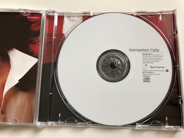 Szentpéteri Csilla uzennet ... / Magneoton Audio CD / 8573-83432-2