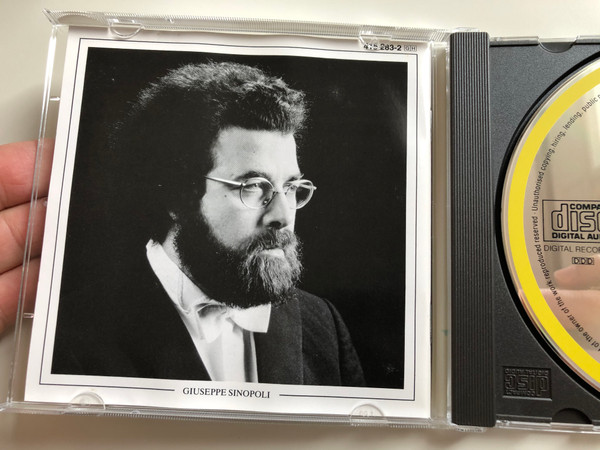 Opern-Chöre / Die Zauberflöte, Der Freischütz, Fidelio, Tannhäuser, Nabucco, Macbeth, I Lombardi, Il Trovatore, Aida / Chor und Orchester Der Deutschen Oper Berlin, Giuseppe Sinopoli / Deutsche Grammophon Audio CD 1985 Stereo / 415 283-2