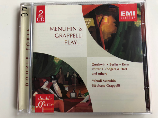 Menuhin & Grappelli Play... / Gershwin, Berlin, Kern, Porter, Rodgers & Hart and others / Yehudi Menuhin, Stéphane Grappelli / Double ƒƒorte / EMI Classics ‎2x Audio CD 1999 Stereo / 724357338028