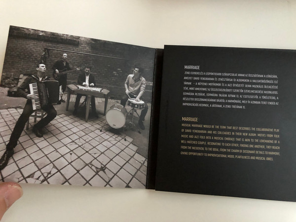 Mariage - David Yengibarian Trio Feat. Lukacs Miklos / Hunnia Records & Film Production Audio CD 2014 / HRCD1411