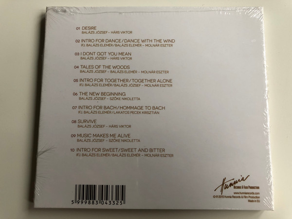 Balázs Elemér Group ‎– 15 - Endless Love = Orok Szerelem / Hunnia Records & Film Production ‎Audio CD 2015 / HRCD 1523