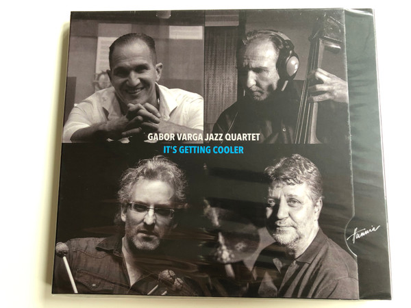 Gabor Varga Quartet - It's Getting Cooler / Hunnia Records & Film Production ‎Audio CD 2020 / HRCD2004