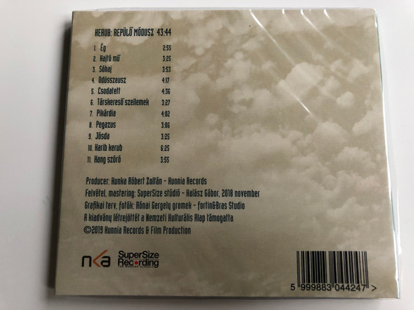 Kerub: Repulo Modusz / Hunnia Records & Film Production Audio CD 2019 / HRCD1902