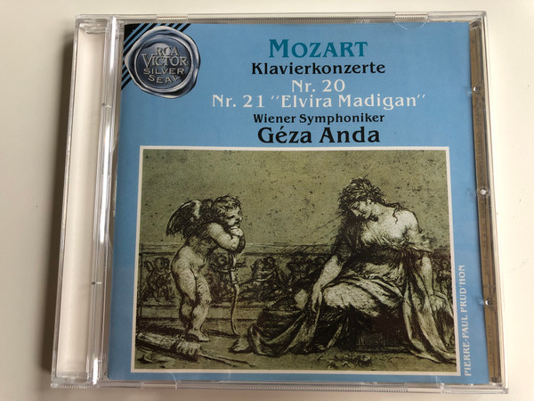 Mozart - Klavierkonzerte Nr. 20, Nr. 21 ''Ekvira Madigan'' / Wiener Symphoniker, Geza Anda / BMG Music Audio CD 1987 / VD 60610