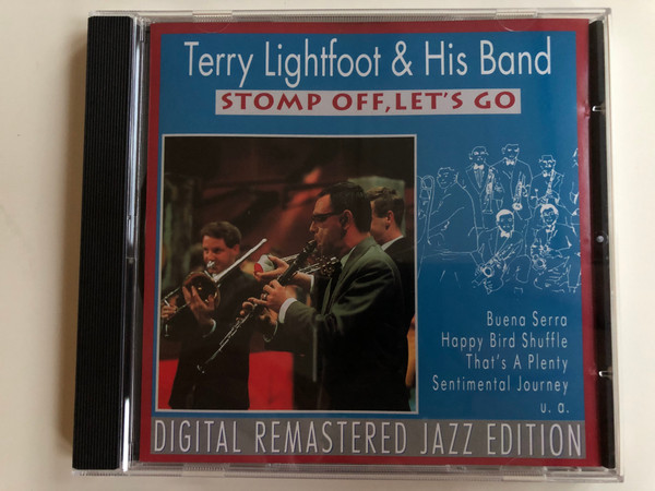 Terry Lightfoot & His Band - Stomp Off, Let's Go / Buena Serra, Happy Bird Shuffle, That's A Plenty, Sentimental Journey, u.a. / Digital Remastered Jazz Edition / Pastels Audio CD 1995 / CD 20.1624