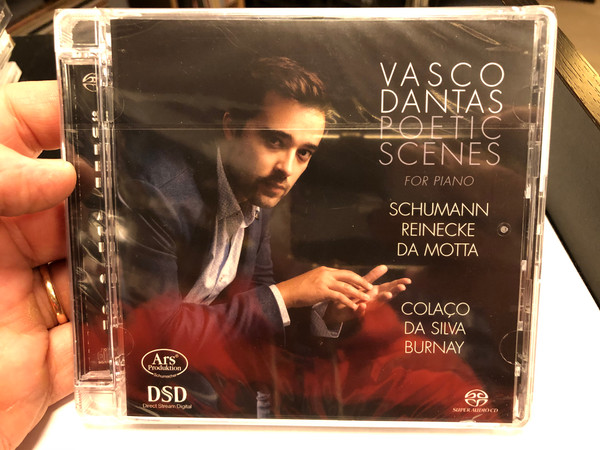 Vasco Dantas - Poetic Scenes For Piano / Schumann, Reinecke, Da Motta, Colaco, Da Silva, Burnay / Ars Produktion Audio CD 2020 Stereo / 4260052382967