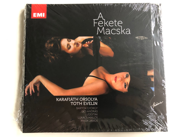 A Fekete Macska - Karafiáth Orsolya, Tóth Evelin ‎/ Bartók György, Dés András, Ludditak, Lukács Miklós, Másik János / Hunnia Records & Film Production Audio CD 2009 / HRCD 916