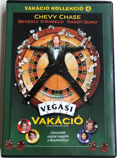 National Lampoon's Vegas Vacation DVD 1997 Vegasi Vakáció / Directed by Stephen Kessler / Starring: Chevy Chase, Beverly D'Angelo, Wayne Newton, Randy Quaid / Vakáció Kollekció 4. (5996514003550)