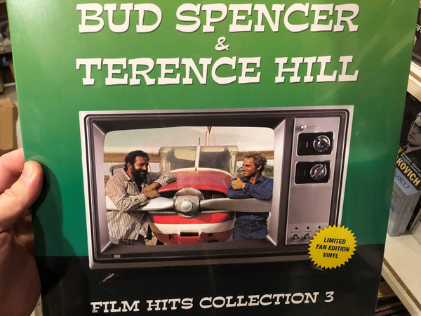 Bud Spencer & Terence Hill - Film Hits Collection 3: Limited Fan Edition (Vinyl) LP / Hargent Media 2010 / Super snooper, Banana Joe, Bulldozer, Shining Day, Angels and Beans (5889920180437)