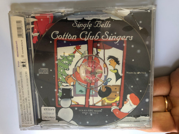 Cotton Club Singers ‎– Single Bells (Maxi CD) / Geg Records ‎Audio CD 2000 / CCS 011