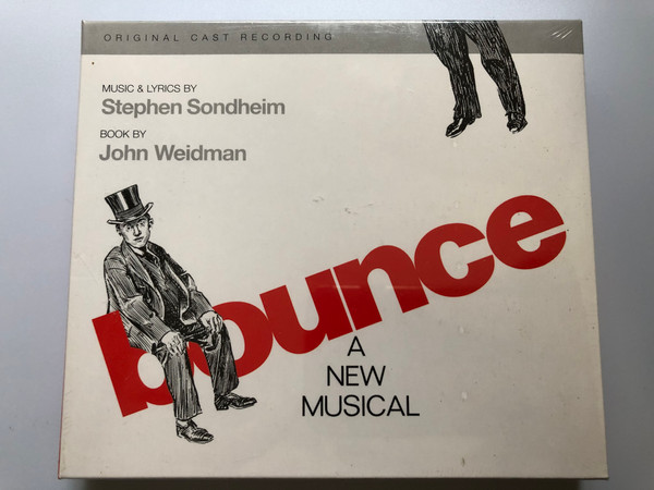Bounce: A New Musical (Original Cast Recording) / Music & Lyrics By Stephen Sondheim, Book By John Weidman ‎/ Nonesuch ‎Audio CD 2004 / 7559-79830-2