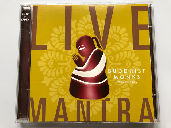 Live Mantra - Buddhist Monks ‎/ Sakya Tashi Ling / Sony BMG Music Entertainment Audio CD + DVD CD 2008 / 88697290152