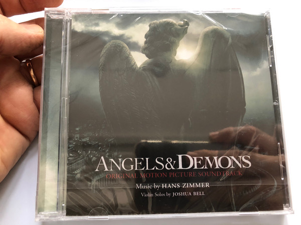 Angels&Demons - Original Motion Picture Soundtrack / Music by Hans Zimmer ‎/ Violin Solos by Joshua Bell / Sony Classical ‎Audio CD 2009 / 88697520962