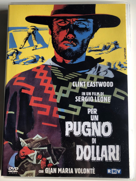 A Fistful of Dollars DVD 1964 Per un pugno di dollari / Directed by Sergio Leone / Starring: Clint Eastwood, Marianne Koch, Josef Egger, Wolfgang Lukschy / Classic Western movie (8032134036572)