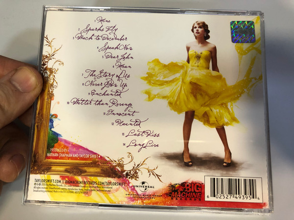 Speak Now - Taylor Swift ‎/ Big Machine Records Audio CD 2010 / 602527493954