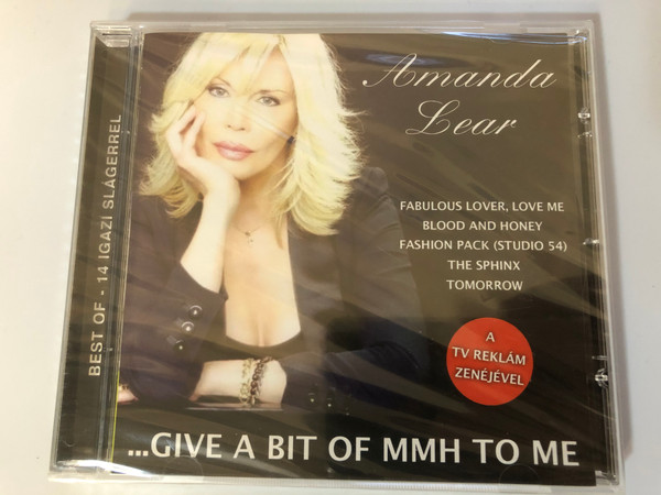 Amanda Lear ‎– ...Give A Bit Of Mmh To Me / Fabulous Lover Love Me, Blood And Honey, Fashion Pack (Studio 54), The Sphinx, Tomorrow / Hargent Media ‎Audio CD / HGEU 725