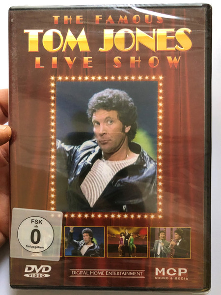 The famous Tom Jones Live Show DVD / Guests: Lynn Andersen, Donny Osmond, Stephanie Mills / MCP Sound & Media / Show from 1981 & 1982 (9002986613954)