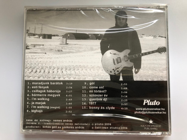 Pluto – Oda Se Neki, Itt A Pluto! / pluto Audio CD 2004 / 001